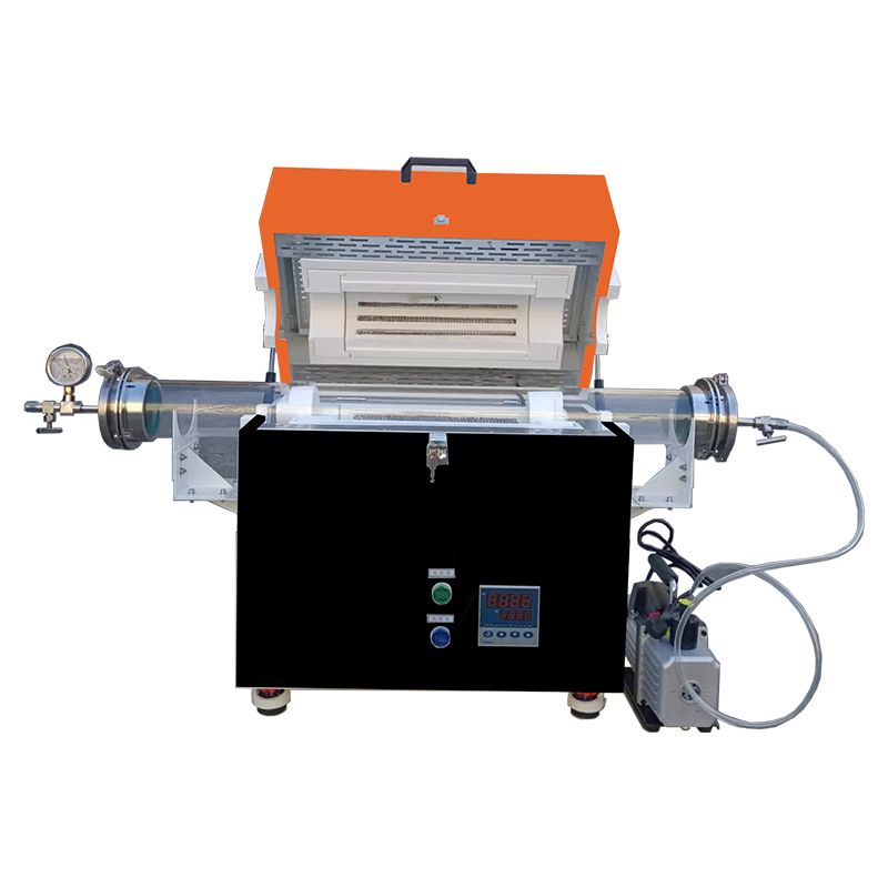 کوره لوله خلاء 1200 ℃ 1400 ℃ 1700 ℃